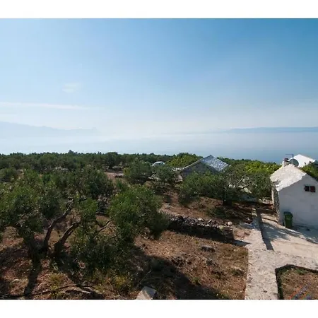 A Distinctive Holiday With Panoramic View In Selca Brac Sumartin